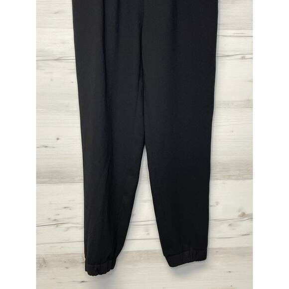 Zara Woman Pants Womens Small Pull On Elastic Waist Tapered Jogger Stripe SAM 83 - Picture 3 of 13